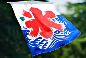 Ice kanji flag