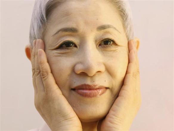 Japanese beauty expert Chizu Saeki, author of the book 'The Japanese skin care revolution', aged 66